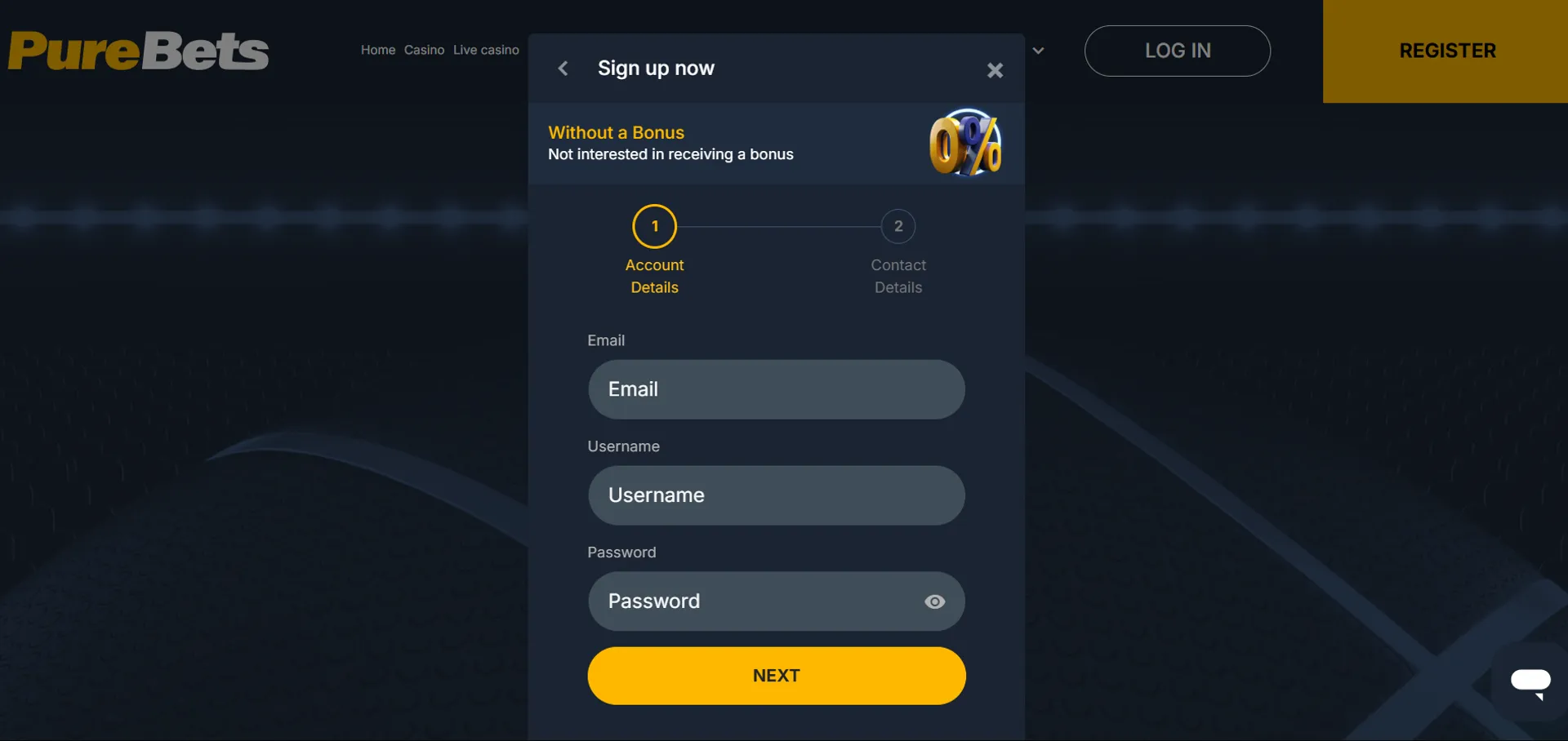 Bet score