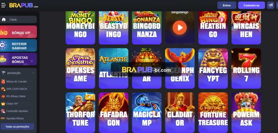 Bingo online pix